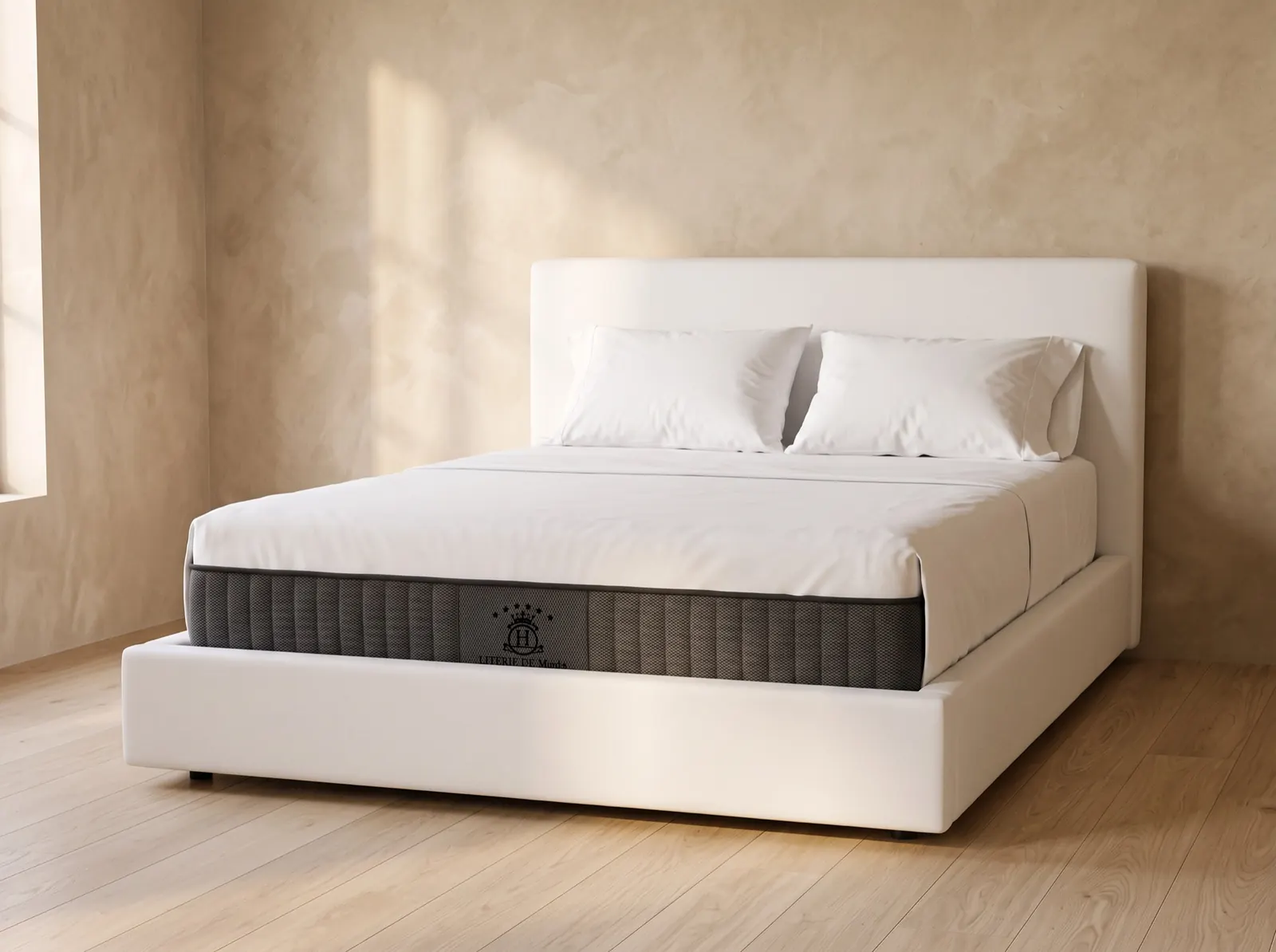 Lit double & matelas
